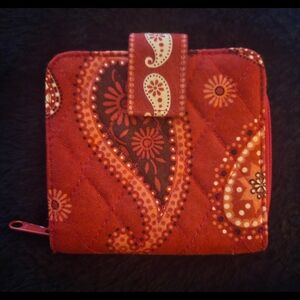 Vera Bradley Paisley Wallet